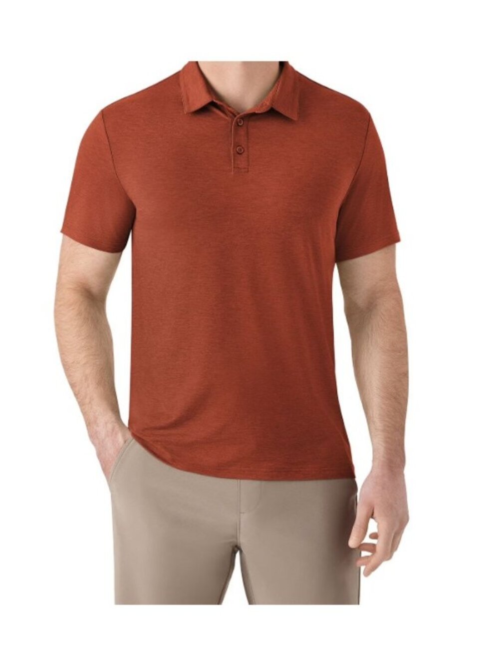 Member's Mark Men's Favorite Soft Polo-Rustic Bronze-Size XL-NWOT